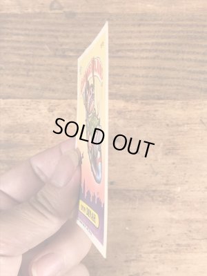 トップス社製のガーベッジペイルキッズの80年代ビンテージステッカーカード