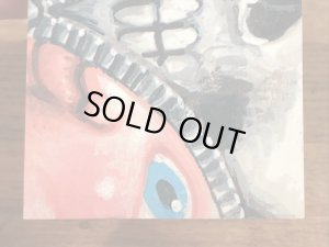 トップス社製のガーベッジペイルキッズの80年代ビンテージステッカーカード