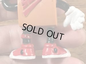 ソニックドライブインのブラウンバッグの80年代ビンテージPVCフィギュア