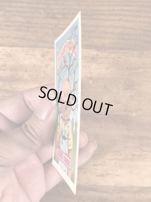 トップス社製のガーベッジペイルキッズの80年代ビンテージステッカーカード