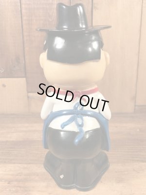 アドバタイジングキャラクターのピザハットの70’sヴィンテージコインバンクドール