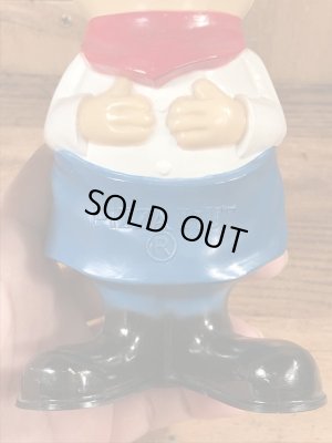 アドバタイジングキャラクターのピザハットの70’sヴィンテージコインバンクドール