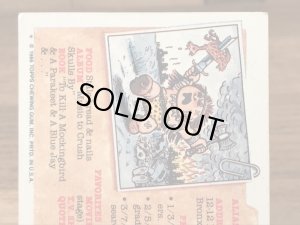 Topps社製のガーベッジペイルキッズの80’sヴィンテージカードシール