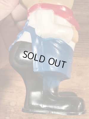 アドバタイジングキャラクターのピザハットの70’sヴィンテージコインバンクドール