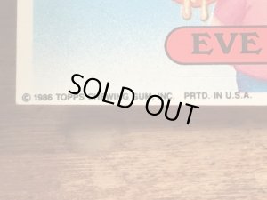 Topps社製のガーベッジペイルキッズの80’sヴィンテージカードシール