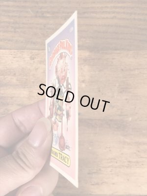 トップス社製のガーベッジペイルキッズの80年代ビンテージステッカーカード