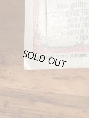 Topps社製のガーベッジペイルキッズの80’sヴィンテージカードシール