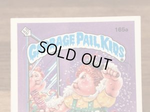 トップス社製のガーベッジペイルキッズの80年代ビンテージステッカーカード