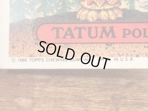 Topps社製のガーベッジペイルキッズの80’sヴィンテージカードシール