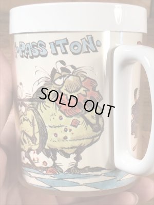 アドバタイジングキャラクターのレイドバグの70’sヴィンテージサーモスマグ