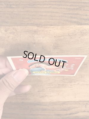 Topps社製のガーベッジペイルキッズの80’sヴィンテージカードシール