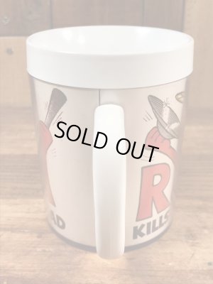 アドバタイジングキャラクターのレイドバグの70’sヴィンテージサーモスマグ