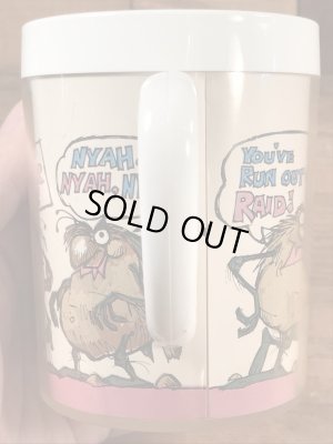 アドバタイジングキャラクターのレイドバグの70’sヴィンテージサーモスマグ