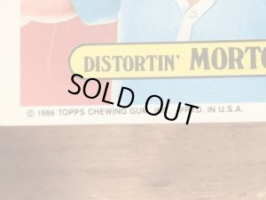 トップス社製のガーベッジペイルキッズの80年代ビンテージステッカーカード