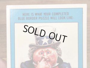 トップス社製のガーベッジペイルキッズの80年代ビンテージステッカーカード