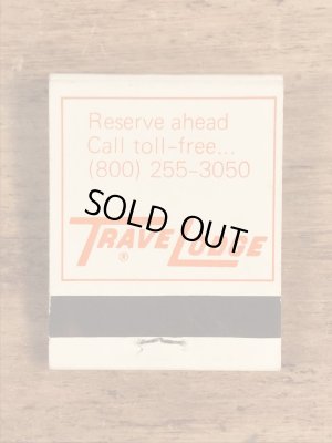 スリーピーベア　ビンテージ　マッチブック　アドバタイジングキャラクター　トラべロッジ