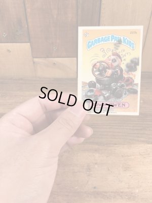 Topps社製のガーベッジペイルキッズの80’sヴィンテージカードシール