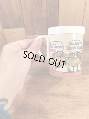 アドバタイジングキャラクターのレイドバグの70’sヴィンテージサーモスマグ