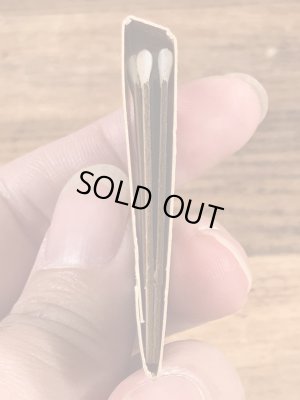 スリーピーベア　ビンテージ　マッチブック　アドバタイジングキャラクター　トラべロッジ