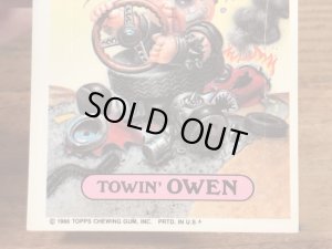 Topps社製のガーベッジペイルキッズの80’sヴィンテージカードシール