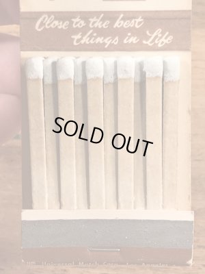 スリーピーベア　ヴィンテージ　マッチブック　企業キャラクター　企業物