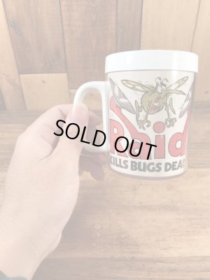 アドバタイジングキャラクターのレイドバグの70’sヴィンテージサーモスマグ