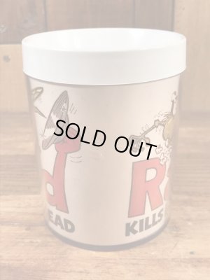 企業キャラクターのレイドバグの70年代ビンテージプラスチックマグ