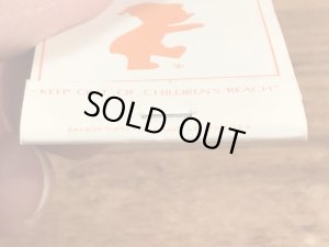 スリーピーベア　ヴィンテージ　マッチブック　企業キャラクター　70年代