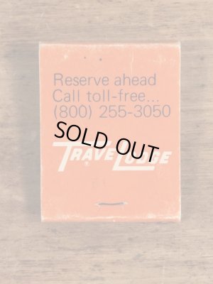 スリーピーベア　ヴィンテージ　マッチブック　企業キャラクター　トラべロッジ