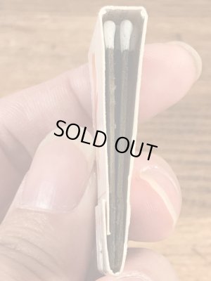 スリーピーベア　ヴィンテージ　マッチブック　企業キャラクター　70年代