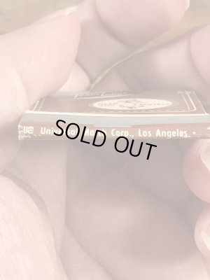 スリーピーベア　ビンテージ　マッチブック　アドバタイジングキャラクター　トラべロッジ