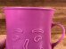 企業キャラクターのクールエイドの80年代ビンテージプラスチックカップ