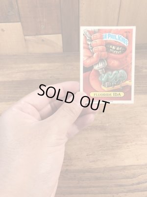 Topps社製のガーベッジペイルキッズの80’sヴィンテージカードシール