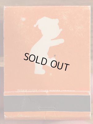 スリーピーベア　ヴィンテージ　マッチブック　企業キャラクター　トラべロッジ