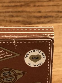 他の写真2: Universal Match Travelodge “Sleepy Bear” Matchbook　スリーピーベア　ビンテージ　マッチブック　トラベロッジ　50~60年代