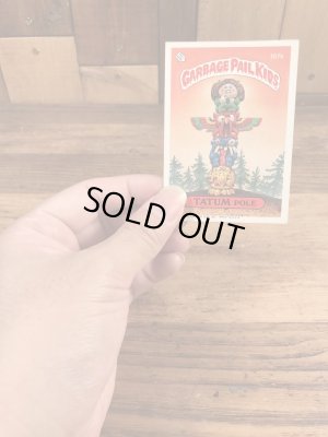 Topps社製のガーベッジペイルキッズの80’sヴィンテージカードシール