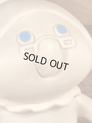 企業キャラクターのドゥーボーイのお母さんの70年代ビンテージソフビドール