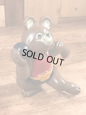 こぐまのミーシャ　ビンテージ　PVCフィギュア　オリンピック　マスコットキャラクター