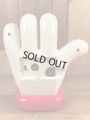 ヘルピングハンド　ヴィンテージ　置き時計　アドバタイジングキャラクター　企業物