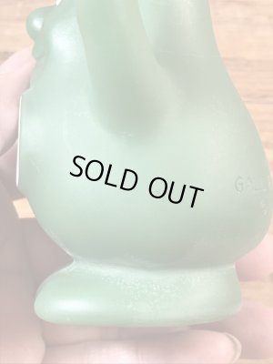 企業キャラクターのアクティゴールの90年代ビンテージソフビドール