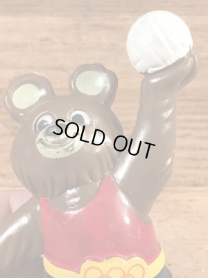 こぐまのミーシャ　ビンテージ　PVCフィギュア　オリンピック　70年代