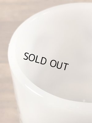 企業キャラクターのスモーキーベアのグラスベイク製のビンテージマグカップ