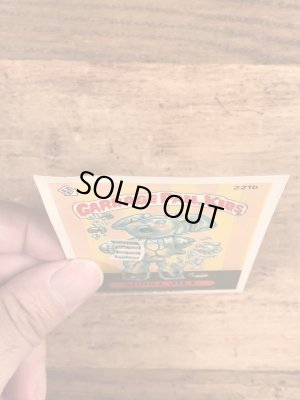 Topps社製のガーベッジペイルキッズの80’sヴィンテージカードシール