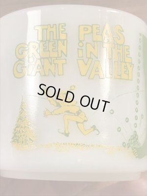 企業キャラクターのグリーンジャイアントのフェデラル社製のビンテージマグカップ