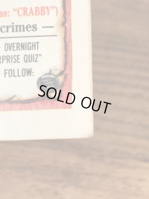 Topps社製のガーベッジペイルキッズの80’sヴィンテージカードシール