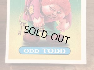 Topps社製のガーベッジペイルキッズの80’sヴィンテージカードシール