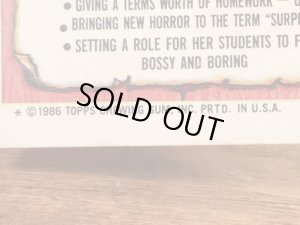 Topps社製のガーベッジペイルキッズの80’sヴィンテージカードシール