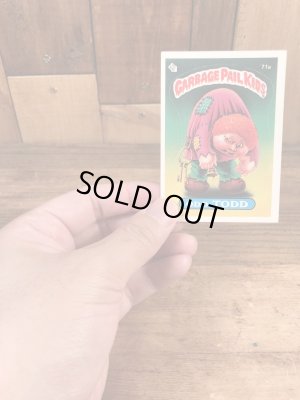 Topps社製のガーベッジペイルキッズの80’sヴィンテージカードシール