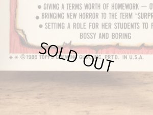 Topps社製のガーベッジペイルキッズの80’sヴィンテージカードシール