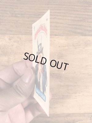 トップス社製のガーベッジペイルキッズの80年代ビンテージステッカーカード